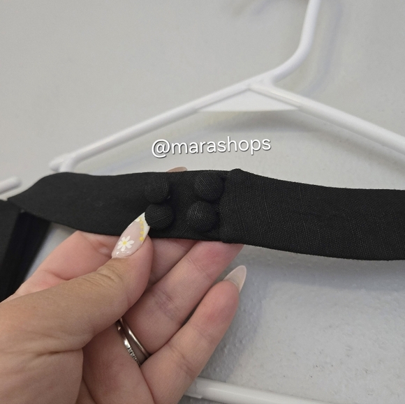 Vintage 90’s Ashley Brooke Cutout Colorblock Linen Mini Dress - Picture 7 of 12